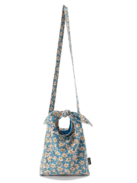 [썸띵굿]Corduroy Daisy Tie Eco Bag Mini-cross [W CONCEPT]