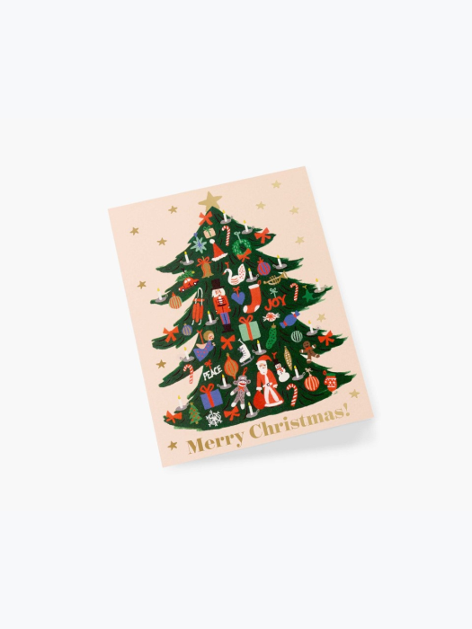Trimmed Tree Card 크리스마스 카드