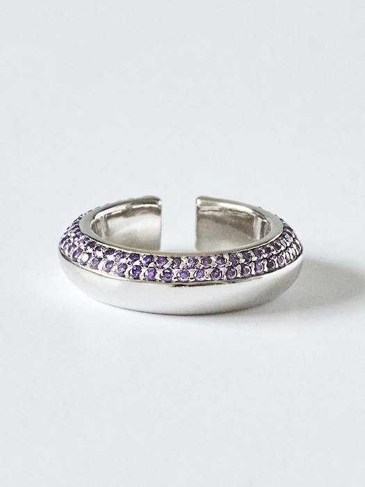 Spin Ring Silver (Purple)
