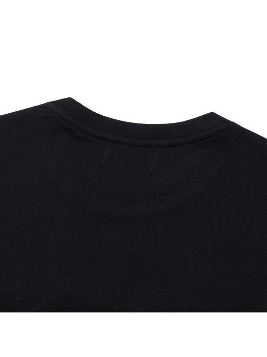 ACADEMY EMBROIDERY T-shirts (BLACK)