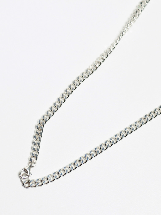 silver classic chain anklet