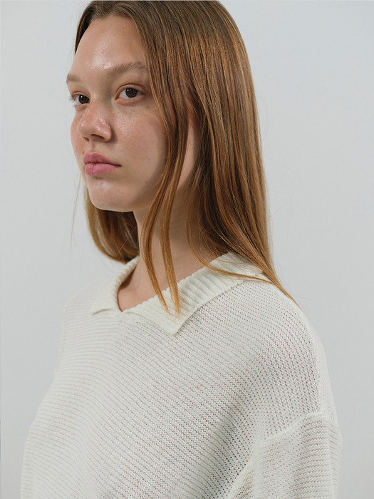 pique knit (ivory)