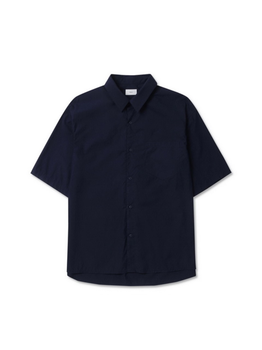 BASIC HALF SHIRTS(Navy)