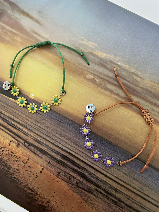 Summer daisy bracelet (4color)