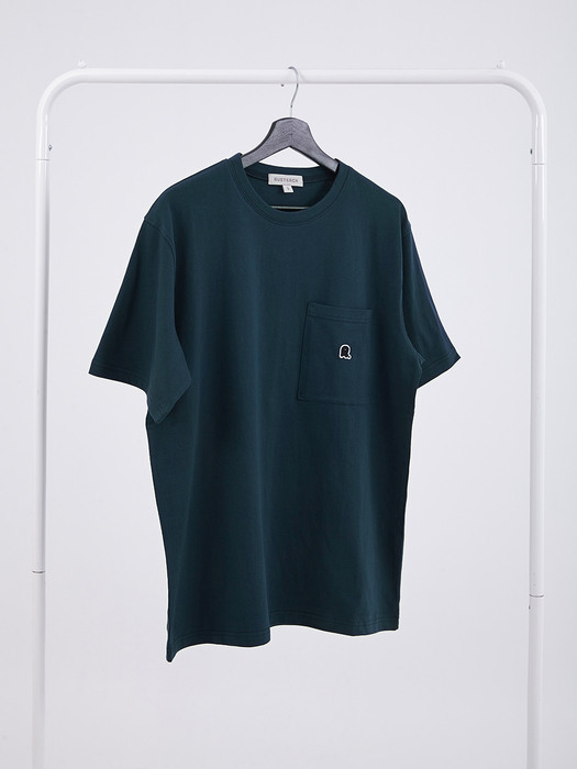 PATCH POCKET TEE (NAVY)