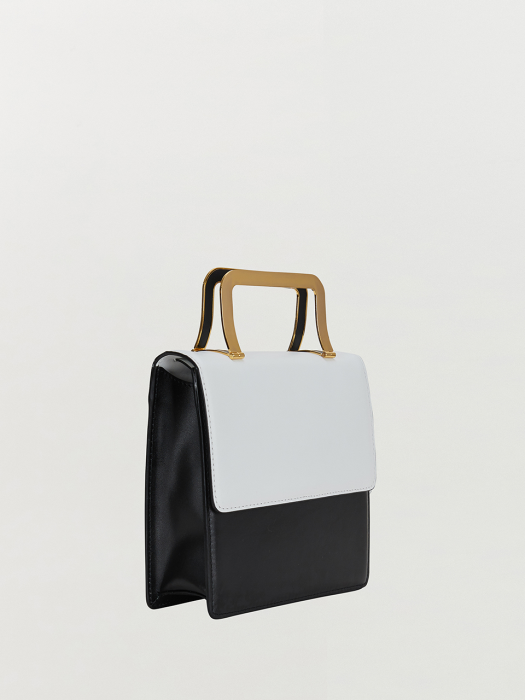 HANDEE Bag - Black/White