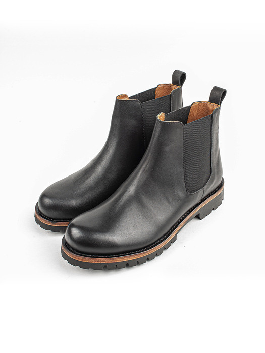 LEATHER SOLE CHELSEA BOOTS