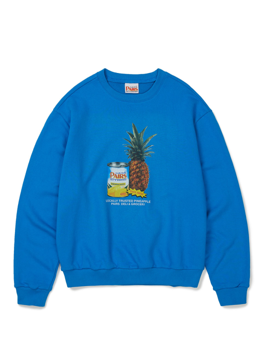 Canned Pineapple Sweatshirt Blue