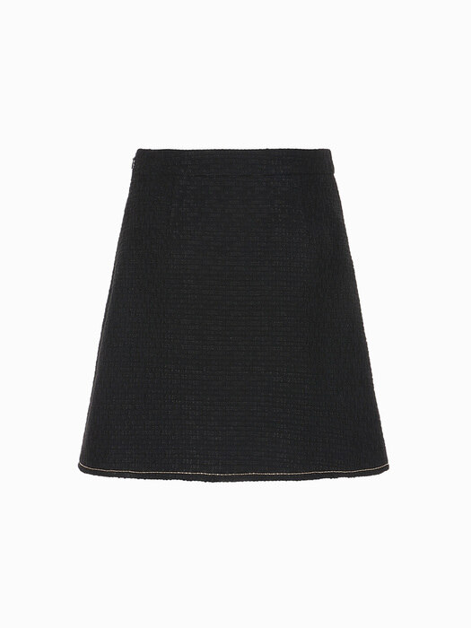 Irene Tweed Skirt (Black)