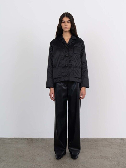 Tailored pading jacket_black