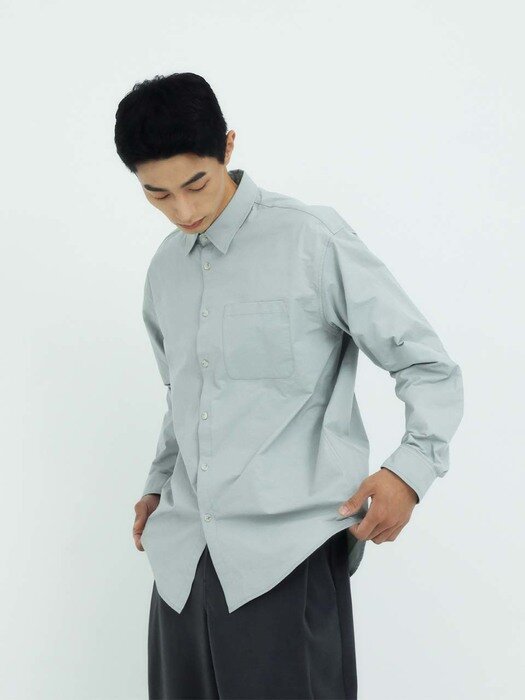 Clean Shirts in Grey Mint