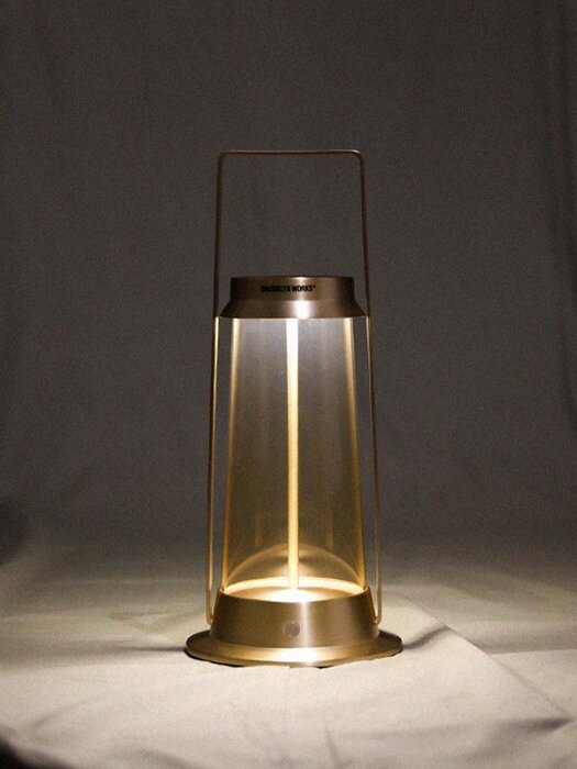 포트 LED 랜턴 브래스(Brass)+파우치