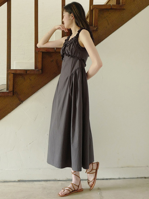 Chichi Bustier Dress Long (4color)
