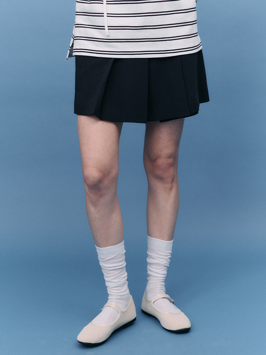 [Drama Signature] Pleated Mini Skirt