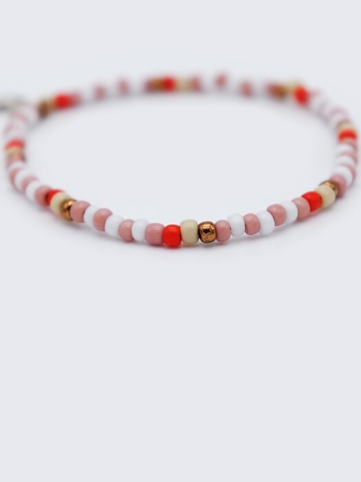 Silver star charm nouveau color beads Bracelet 실버 스타 참 누보 컬러 비즈 팔찌