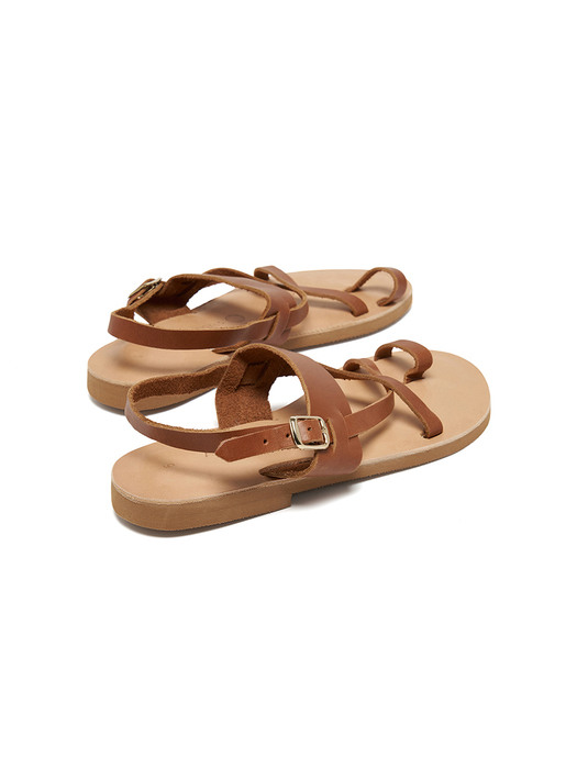 Toe X-Strap Sandal (tobacco)