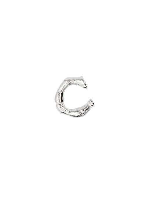 [925 silver]Deux.silver.90 / bambou earcuff (2 color)