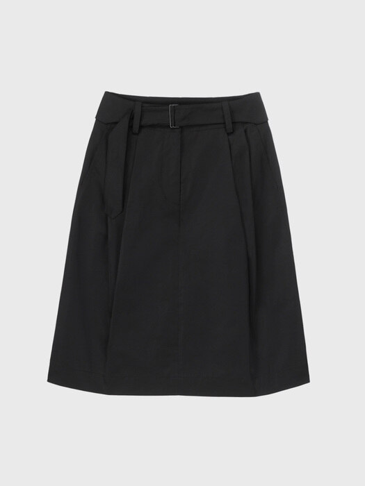 Belted skirt (3COLOR)