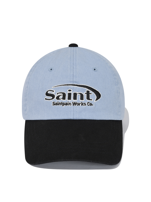 SP SAINT LOGO BALL CAP-LIGHT BLUE