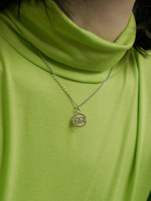 REORG LOGO CHARM NECKLACE