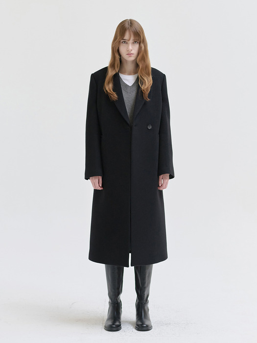 24WN winter basic coat [BK]