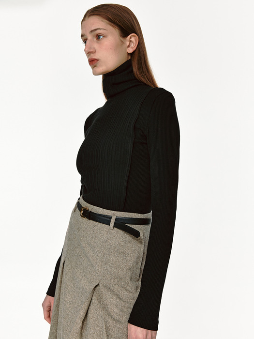 TWW RIBBED TURTLENECK TOP_3 COLORS