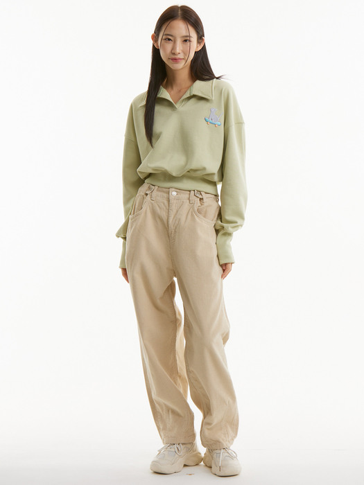 UP-373 코듀로이팬츠_ CORDUROY PANTS BEIGE 