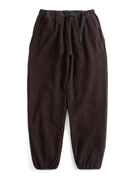 WB FLEECE PANTS (dark brown)