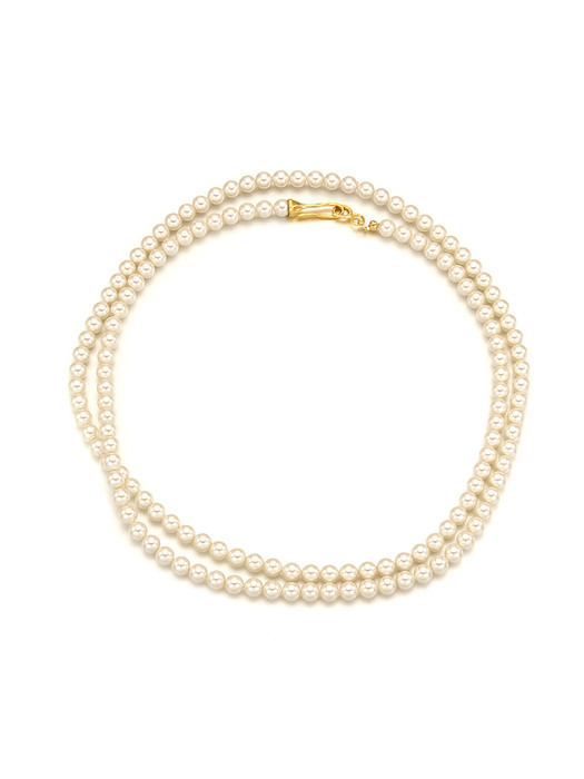 Classic Pearl 2-Way Necklace_VH229DNE002B
