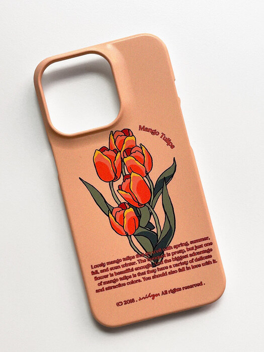 Mango Tulip_Hard Phone Case
