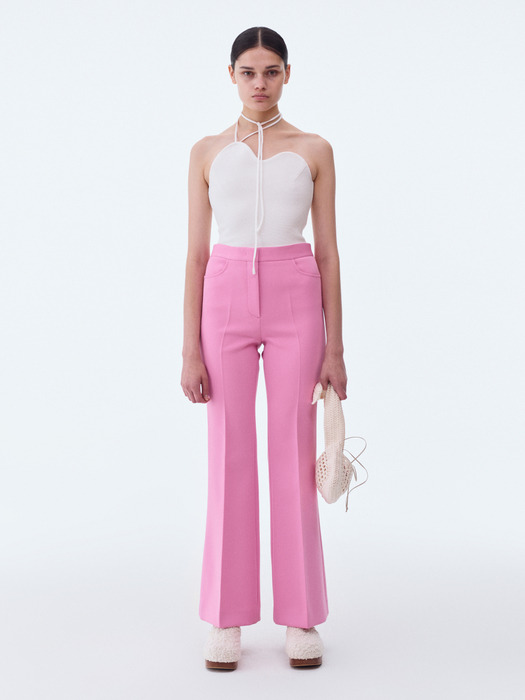 COSTA FLARED PANTS (PINK)