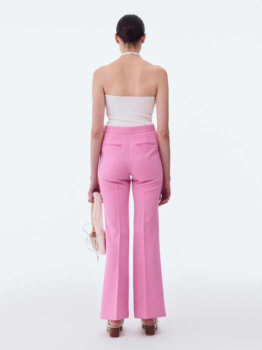 COSTA FLARED PANTS (PINK)