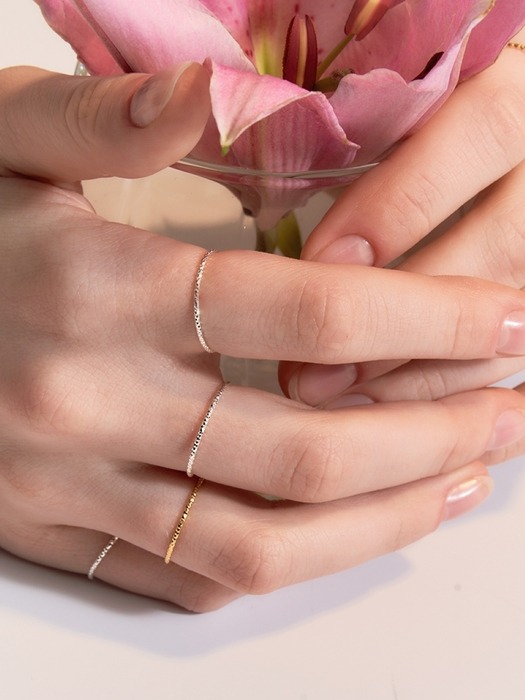 TWINKLE LAYERED 3SET RING