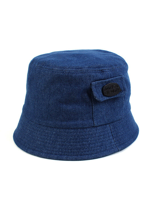 Pocket Denim Drop Bucket Hat 버킷햇