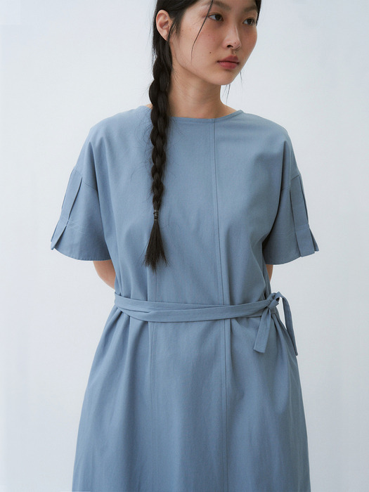 Reversible Robe Dress_Blue