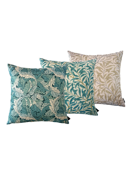 CUSHION SET - U (WILLOW BLUE, ACANTHUS BLUE, WILLOW NATURAL)
