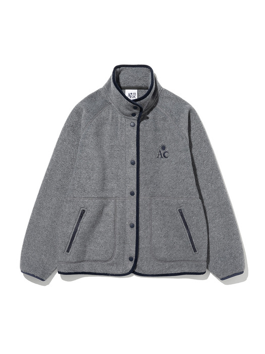 Sugar Fleece Jacket Grey