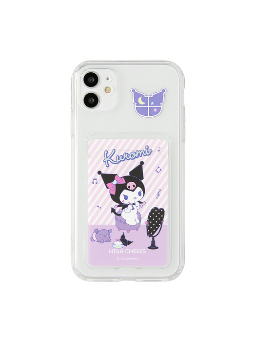 Kuromi Jelly Card Case_HC239OCP004O