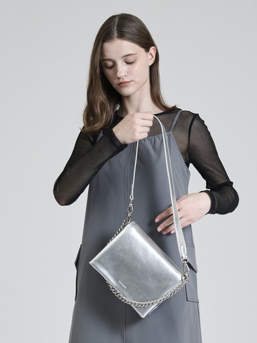 Lemore bag_silver