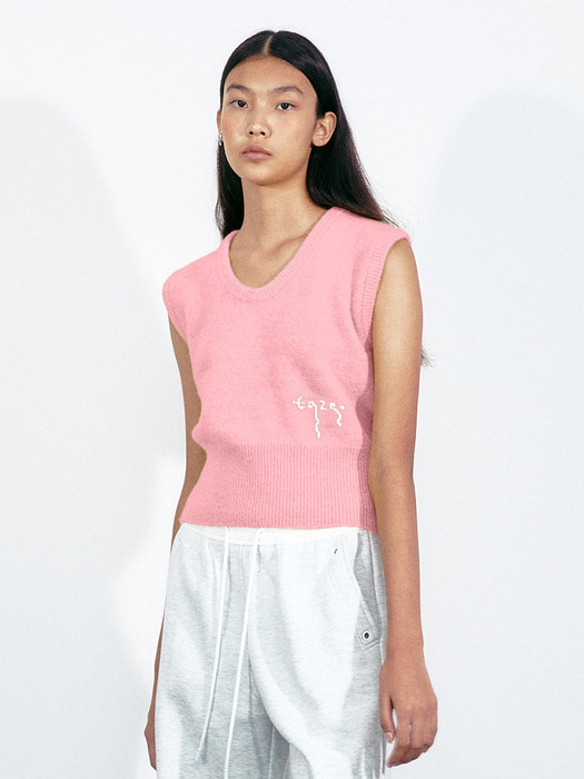 Euphoria Knit Vest (Pink)