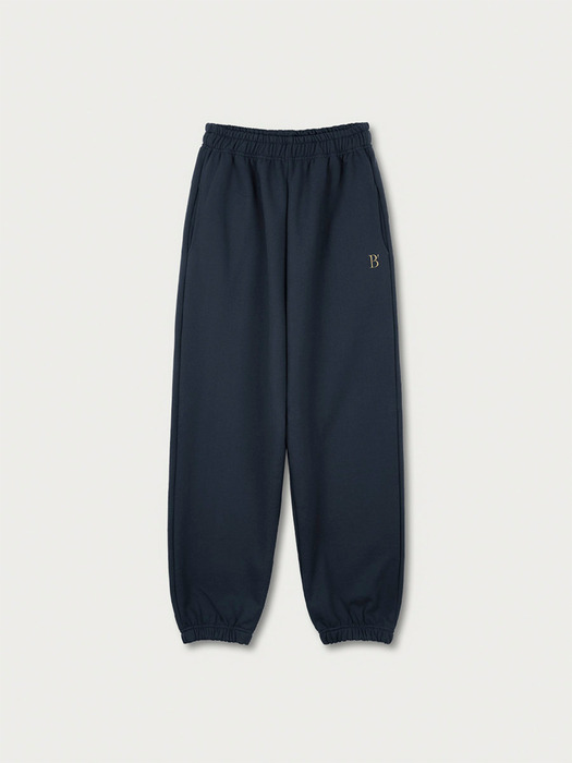 Button Jogger pants Navy