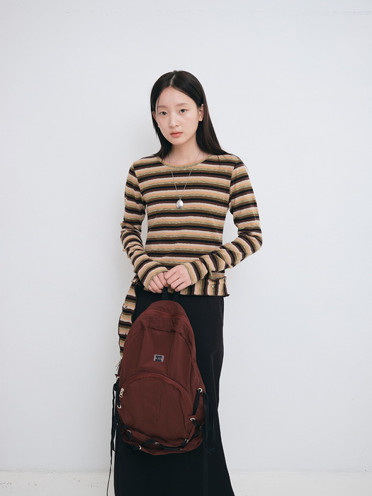 Nest Backpack (Plum Red)