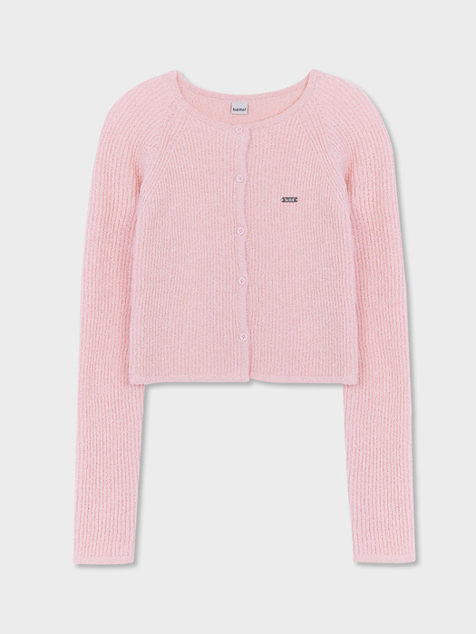 Raglan Sleeve Cardigan PINK