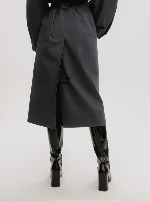 Haflo Trench Coat (Gray)