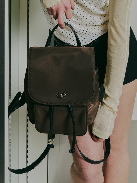 DOJIN Backpack [Nylon Brown]