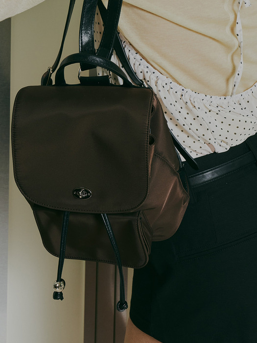 DOJIN Backpack [Nylon Brown]