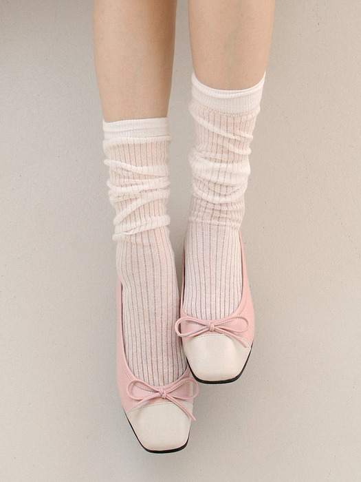 Daisy ballerina flat shoes_CB0041(3colors)