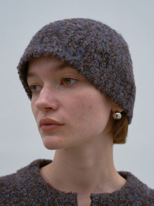 Boucle Beanie_Brown