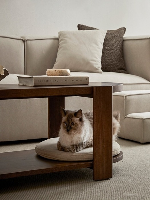 몽스 티테이블_브라운