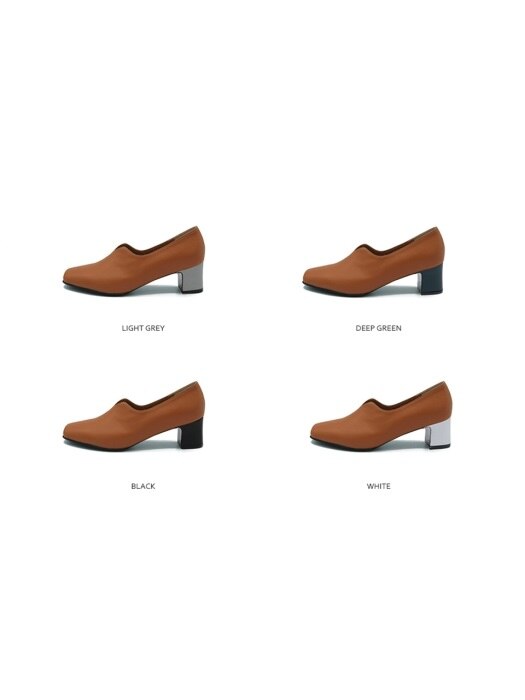 T002 v-loafer camel (5cm)